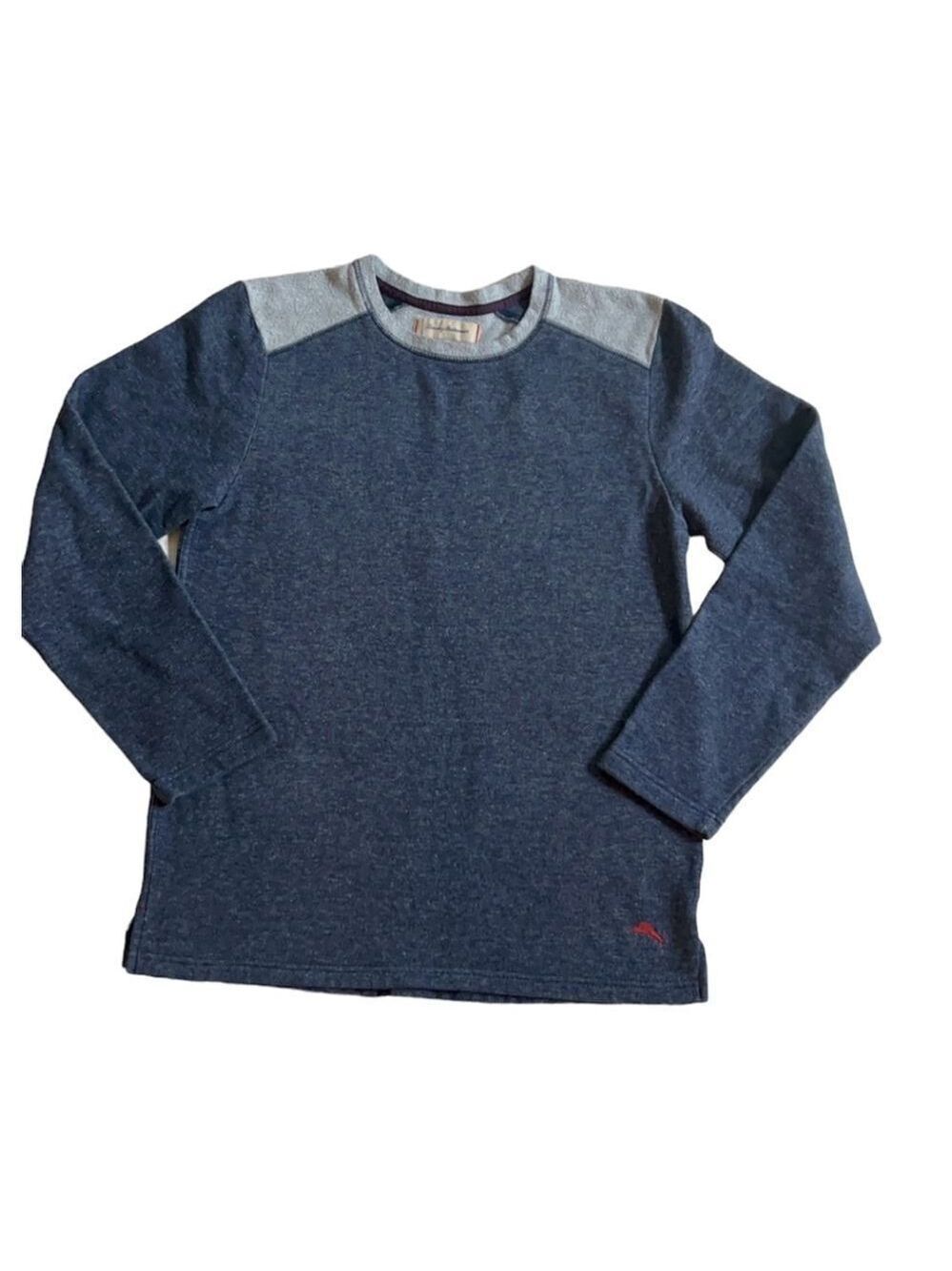 Tommy Bahama Men's Blue & Grey Long Sleeve Shirt Size M